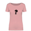 Dames-T-shirt Roze - maat S - bedrukking naar keuze