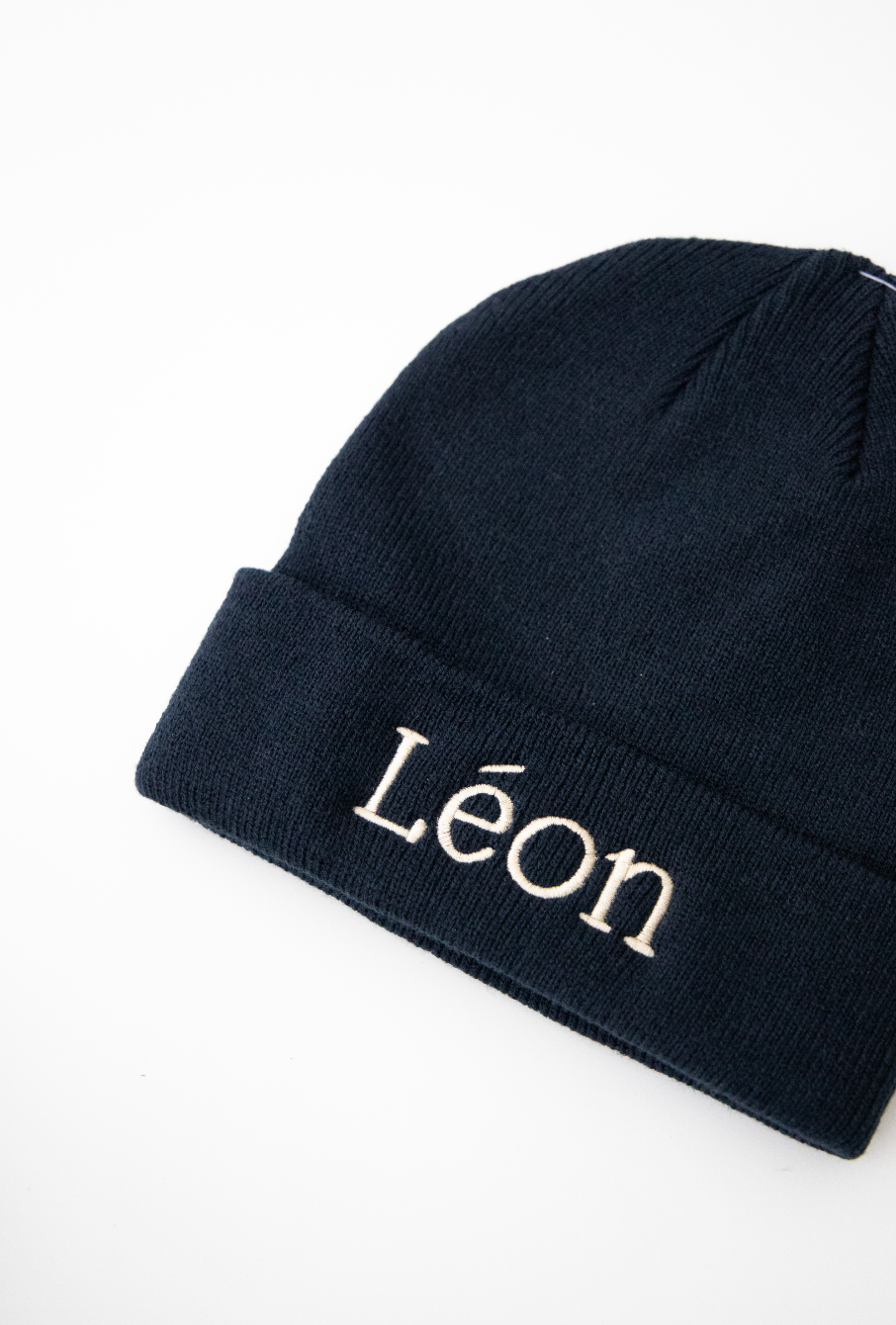 Muts beanie met borduring ▪ 1-4 jaar