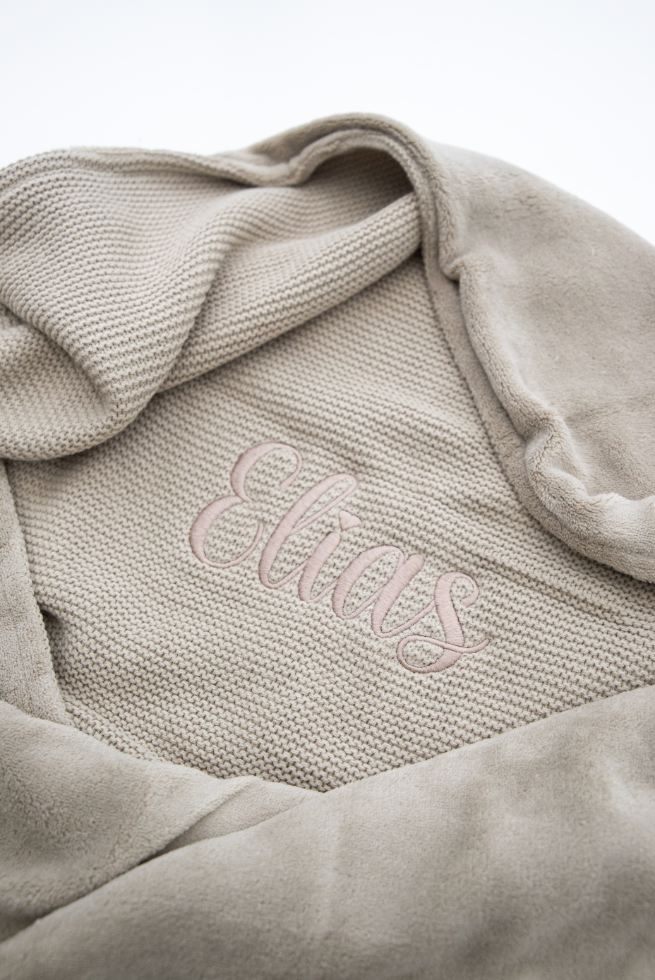 Dekentje 75x100 cm ▪ Basic Knit / Fleece ▪ Olive Green