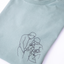 T-shirt met lijntekening ▪ bedrukt