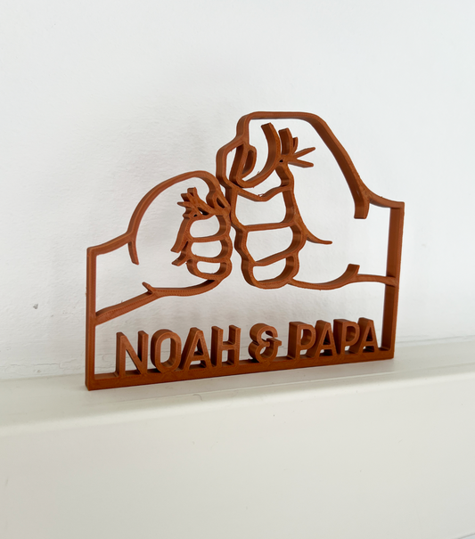 3D Print • Noah en Papa staander