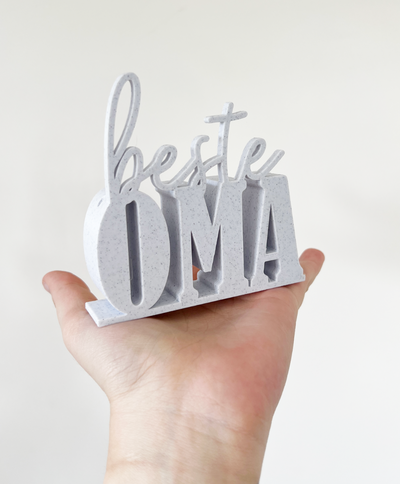 3D ▪ Beste Oma staander