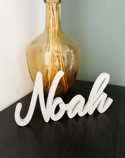 3D print • Naam geschreven letters