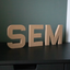 3D Print ▪ Naam in lego letters