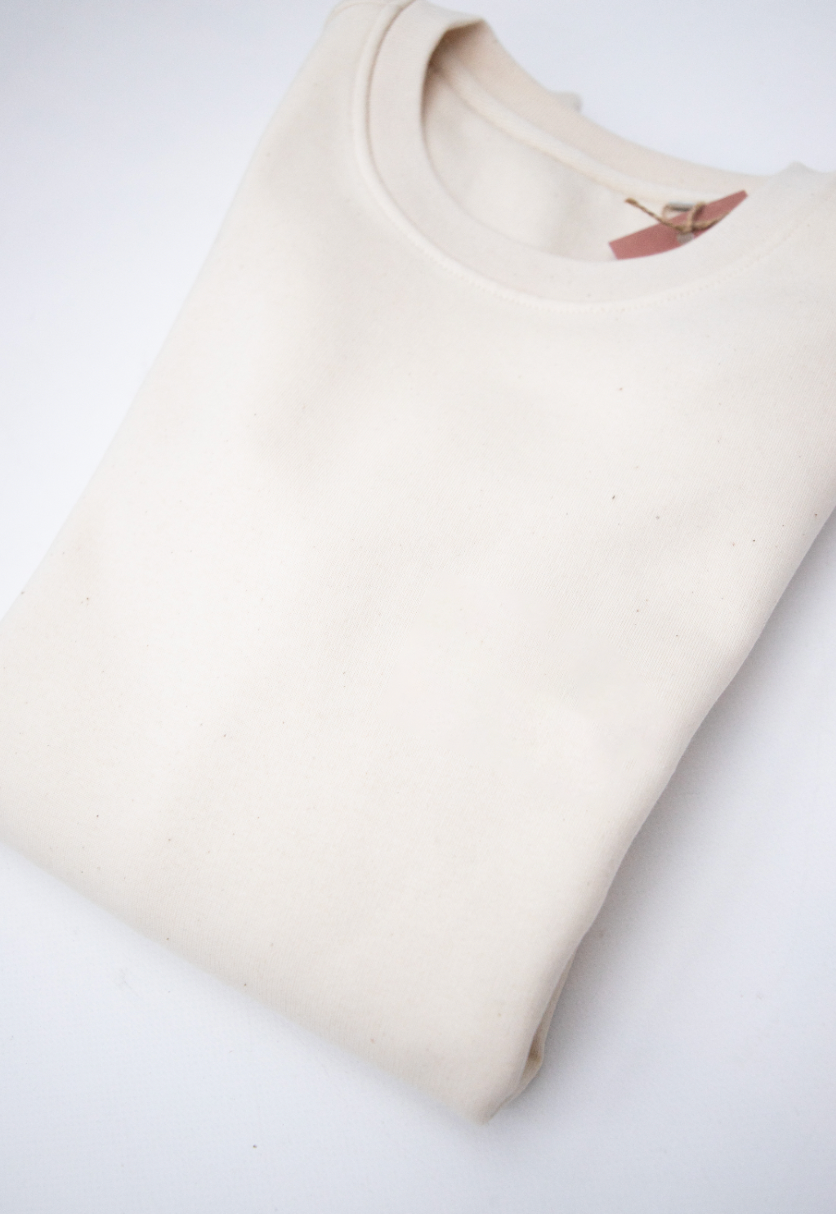 Sweater Raw Natural - Maat XS