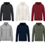 Uniseks hoodie met rits - eigen ontwerp - met borduring