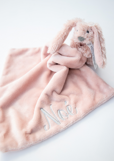 Rabbit Richie Mini Blanket ▪ Old Pink