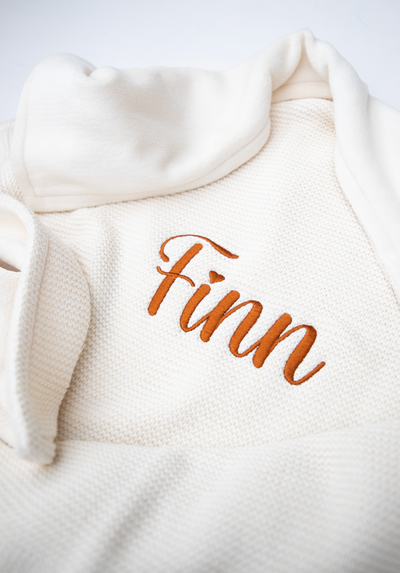 Dekentje 75x100 cm ▪ Basic Knit / Fleece ▪ Ivory