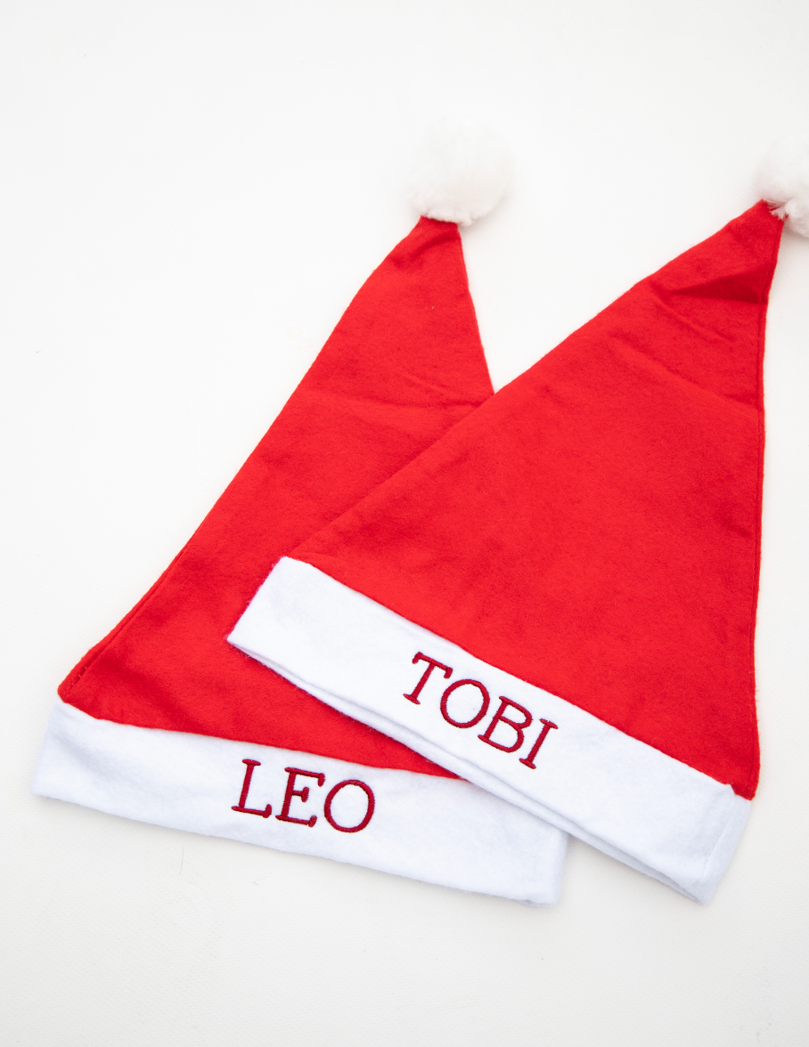 Kerstmuts met naam - Kind (0-3J)