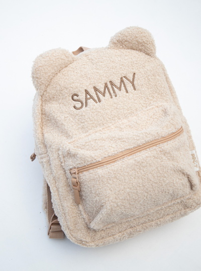 Rugzakje ▪ Teddy oortjes crème