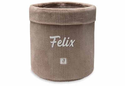 Opbergmand Cloudy Rib ▪ Milky Coffee