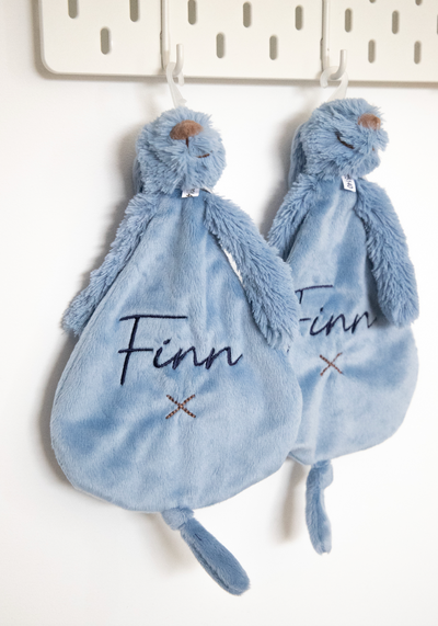 Konijn Richie Knuffeldoekje ▪ Deep Blue