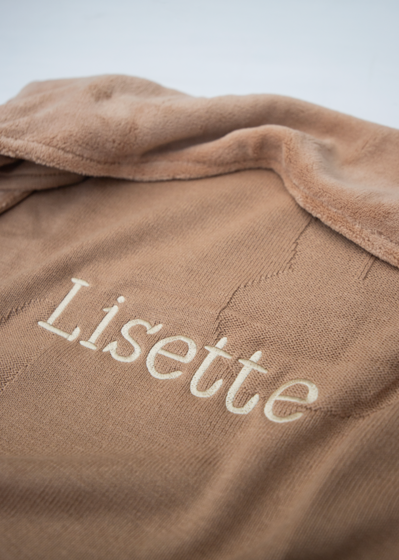 Dekentje 75x100 cm Miffy - Biscuit/Velvet