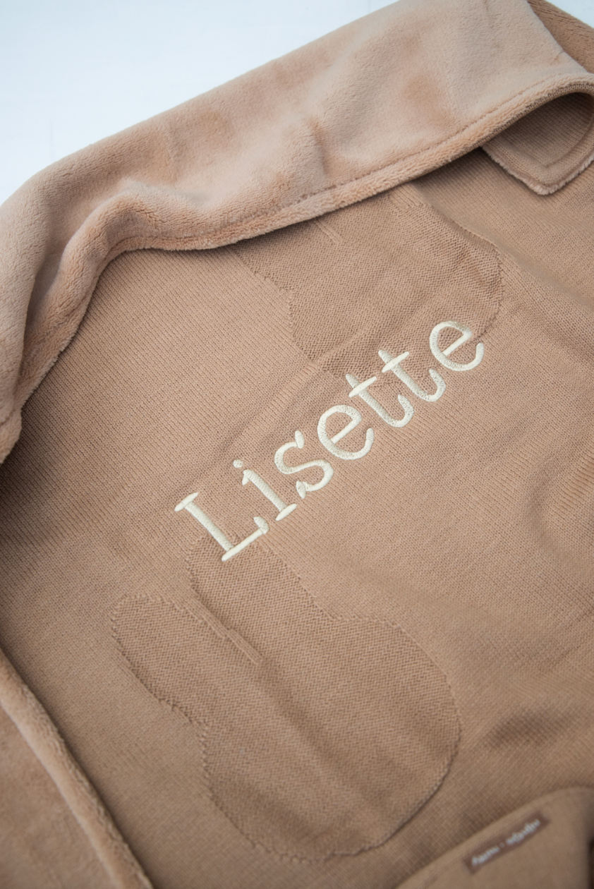 Dekentje 75x100 cm Miffy - Biscuit/Velvet