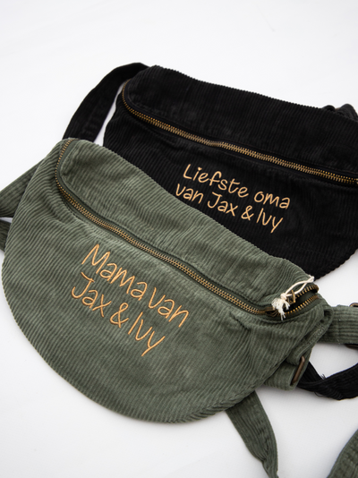 Heuptasje in ribfluweel ▪ 4 kleuren