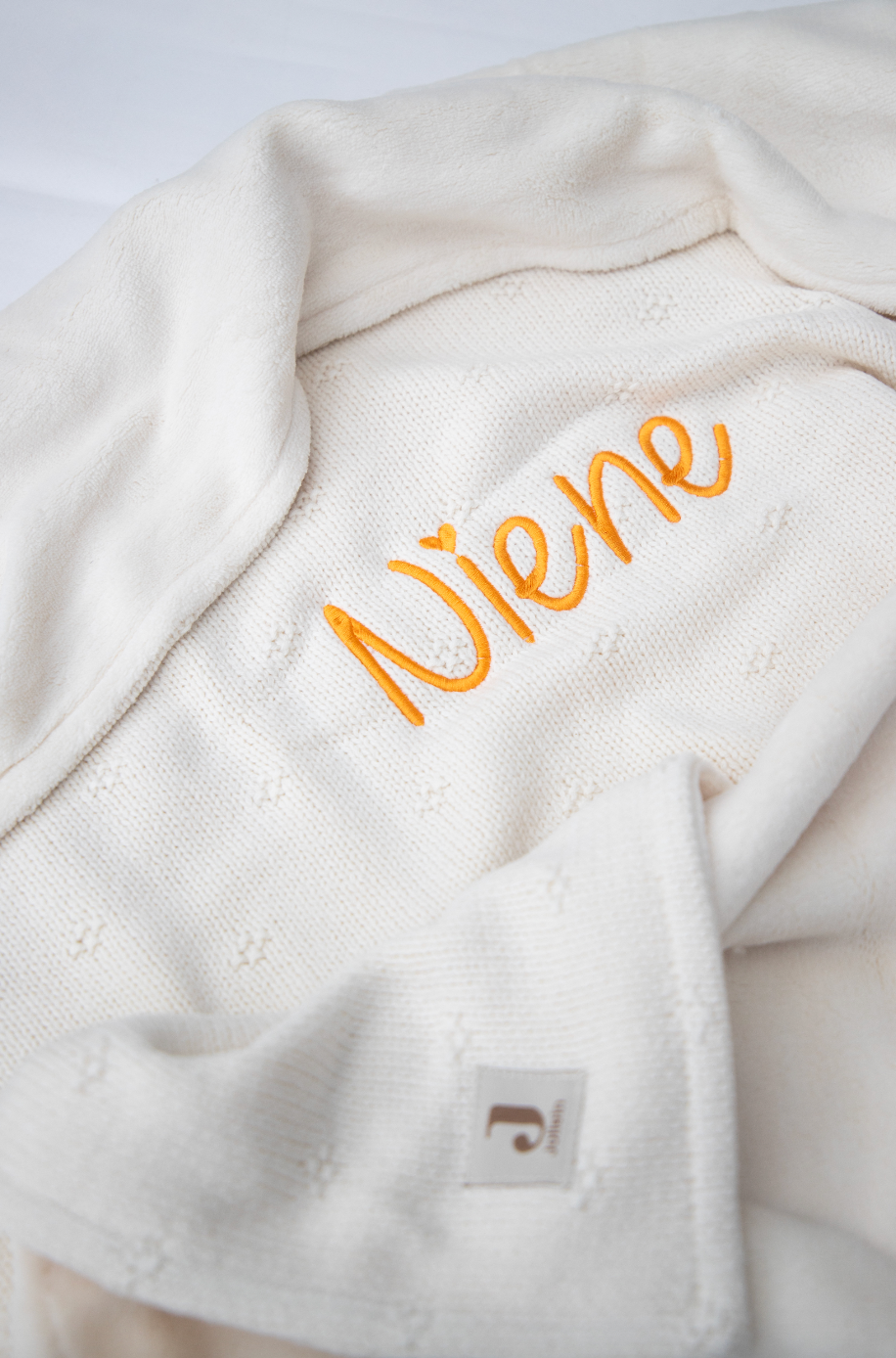 Dekentje 75x100 cm ▪ Cosy Knit / Fleece ▪ Ivory
