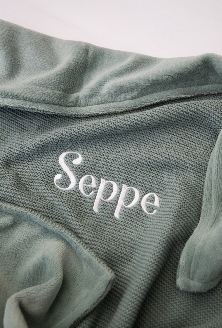 Dekentje 75x100 cm ▪ Basic Knit / Fleece ▪ Forest Green