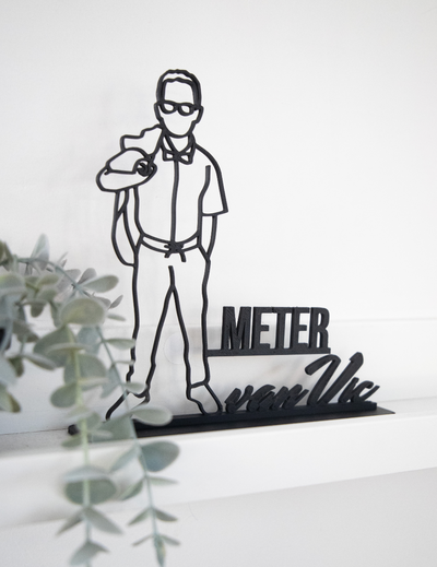 3D print ▪ Lijntekening staander 21 cm