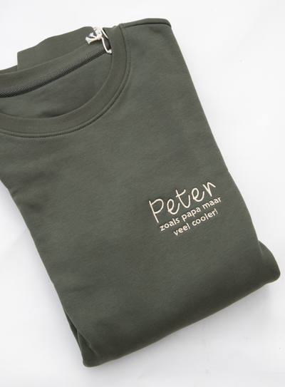 SALE // Peter sweater - kaki - maat L