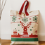 Shopper met kerstmotieven