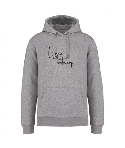 Uniseks hoodie eigen ontwerp - met borduring